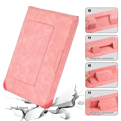 HoYiXi 13.3 Inch Laptop Sleeve Case with Stand - Compatible with MacBook Neo 2026/MacBook Air/Pro 13 (M4/M3/M2/M1 2020-2025), Surface Pro 8 2021, iPad Pro 12.9 & 13-13.3" Dell Acer Laptops,Red - color: Rose Red, size: 13-13.3'' laptop
