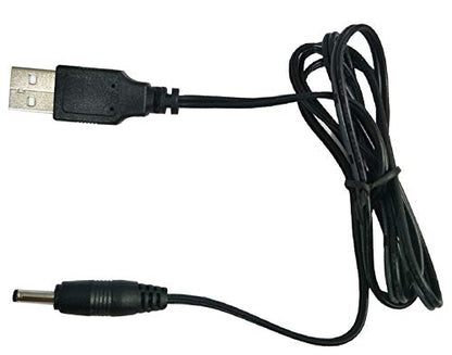 UPBRIGHT USB 4.5V 5V DC Cable PC Laptop Charger Power Cord Compatible with Insignia NS-P5113 NS-P4112 NS-P4113 Portable CD Player Discman Walkman MP3 Playback Digital FM Tuner NSP5113 NSP4112 NSP4113