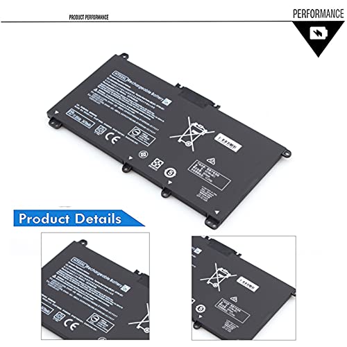 HT03XL Battery for HP Pavilion 14 14-CE 14-CF 14-CM 14M-DH 14-DQ 14-FQ | for 14m-dh1003dx 14-dq0040nr 14-cf2112wm 15-CW 15-DA 15-DB 15-DW 15-EF 17-BY 17-CA HSTNN-DB8R DB8S IB80 IB8O LB8L LB8M UB7J