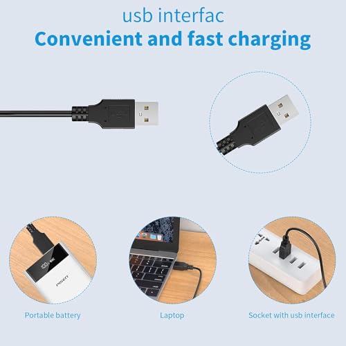 Replacement Fagaci Hair Clipper Charger Professional Hair Clippers Charger Compatible with Fagaci Professional Hair Clippers Charger Cord