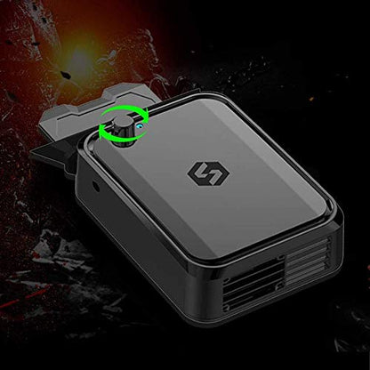 [Best Laptop Cooler] Air Extracting Laptop Cooling with Vacuum Fan - Powered, Wind Control, Quiet, Portable Radiators,CPU Cooler(5V) - size: 5V