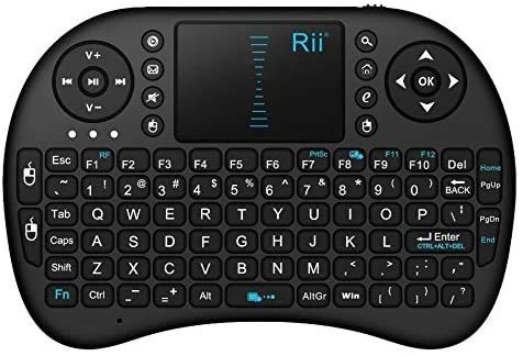 Rii? 2.4GHz Mini Wireless Touchpad Keyboard With Mouse For PC/PAD/360XBox/PS3/Google Android TV Box/HTPC/IPTV,(Control Distance up to 15M)