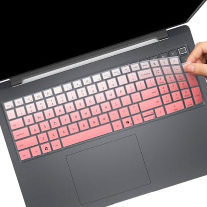 Keyboard Cover for 2026 2025 Dell Pro 16/Pro 16 Plus/Pro Max 16 PB16250 PB16255 PC16250 PC16255 MC16250 MC16255 & Pro Max 18 Plus MB1825 18-inch (NOT FIT Dell Pro 16 Premium, Pro 3/5/7 16") - color: Ombrepink