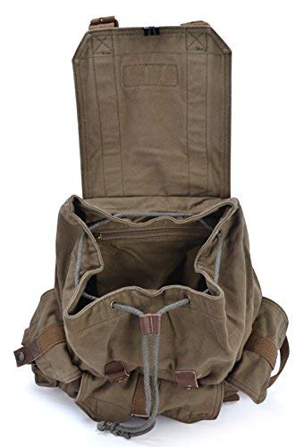 GOOTIUM 21101AMG Specially High Density Thick Canvas Backpack Rucksack, Field Tan, Large - color: Field Tan, size: Large