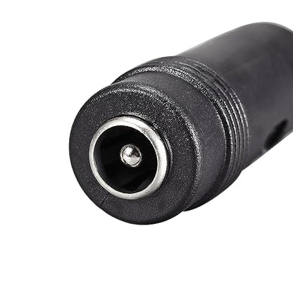 uxcell DC Power Adapter Kit 8pcs 5.5 x 2.1mm Jack Converter Barrel Connector Set