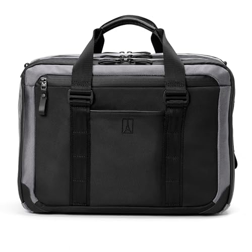 Travelpro Altitude Full Expansion Brief, Business Bag, 16 Inch Laptop, Work, Travel, Water Resistant, Men and - color: Falcon Grey