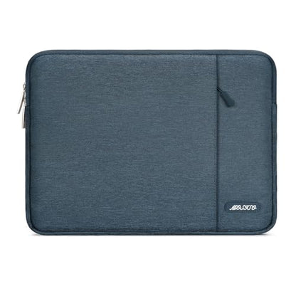 MOSISO Laptop Case 13 inch, Laptop Sleeve Bag with Pocket | Compatible with MacBook Neo A3404 2026/Air/Pro 13 M5/M4/M3/M2/M1 2026-2016, Polyester Vertical Computer Bag, Haze Blue - color: Haze Blue, size: 13 inch