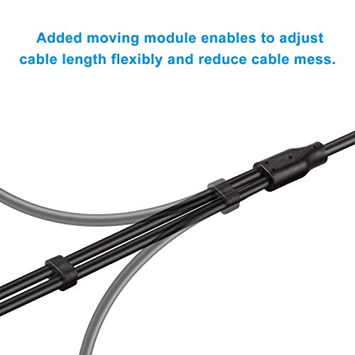 J&D 3.5mm 1/8 inch TRS Male to Dual 6.35mm 1/4 inch TS Male Mono Stereo Y-Cable Splitter with Gold Plated Audiowave Series for Amplifiers, Mixer, Audio Recorder, 15 Feet - size: 15 Feet