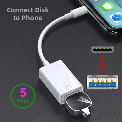 chenyang USB C to USB 3.0 Socket OTG Adapter for Laptop Tablet Phone Type-C Male to Type-A Female - style: USB3.0 1-in-1