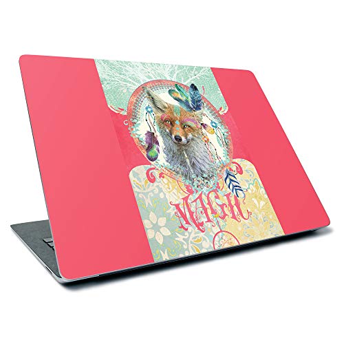 MightySkins Skin for Microsoft Surface Laptop 3 13.5" (2019) - Fox Magic | Protective, Durable, and Unique Vinyl Decal Wrap Cover | Easy to Apply, Remove, and Change Styles | Made in The USA - color: Fox Magic