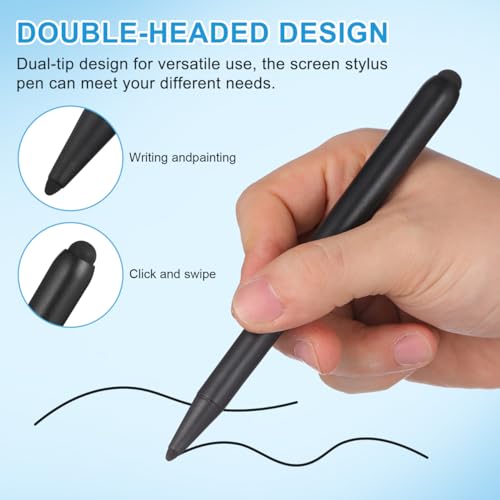 Angoily Touch Screens Stylus Pen Set of 2 Dual-Tip Screen Touch Pens for Teaching All-in-One Machines Interactive Whiteboards Business Meetings Classroom Use 6.29 Inch