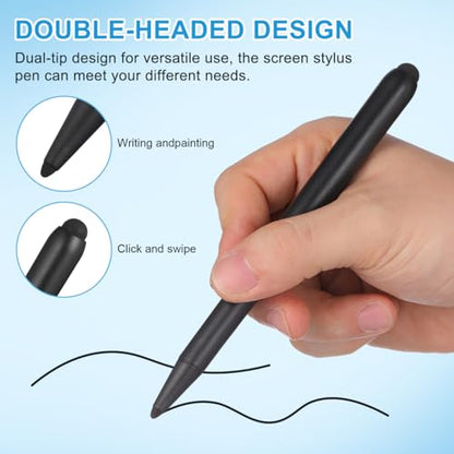 Angoily Touch Screens Stylus Pen Set of 2 Dual-Tip Screen Touch Pens for Teaching All-in-One Machines Interactive Whiteboards Business Meetings Classroom Use 6.29 Inch