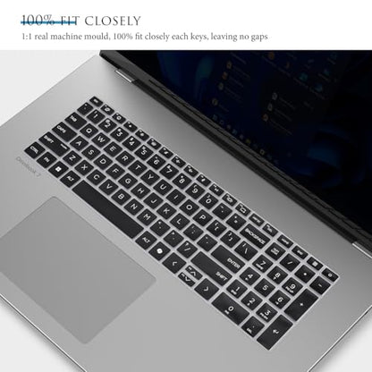 Keyboard Cover for 2025 HP OmniBook 7 Laptop 17-dc0097nr 17-dc0037nr 17t-dc000 17.3", HP OmniBook 7 16-az0097nr 16-ay0087nr 16t-ay000 16t-az000 16 inch Skin(Not fit Omnibook X 17-dd 17t-dd)-Black - color: Black