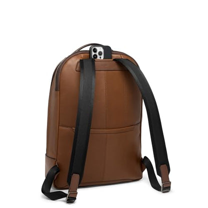 TUMI - Harrison Warren Backpack - 15-Inch Laptop Backpack - Stylish Women's & Men's Backpack for Travel & Business - Cognac Bombe - color: Cognac Bombe