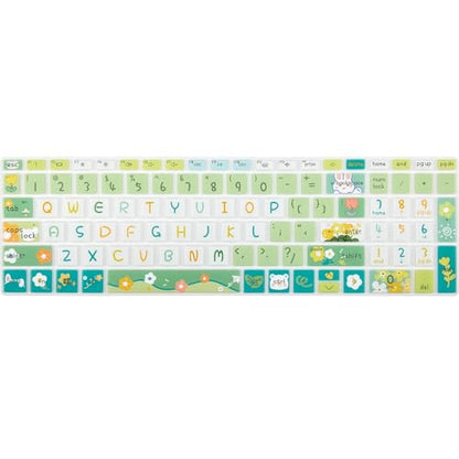 Cute Silicone Keyboard Cover for 15.6’’ HP Pavilion & HP Laptop 15-eg 15t-eg 15-eh 15-er Series, HP Laptop 17 17-cn 17-cp 17z-cp Series, Cute Flowers - color: Cute Flowers