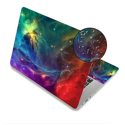 15.6 inch Laptop Notebook Skin Sticker Universal Soft Art Cover Decal Fits 12 13 13.3 14 15 15.4 15.6 inch Laptop Protector,Easy to Apply, Reusable, Color Nebula Galaxy - color: Color Nebula Galaxy