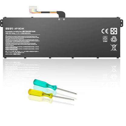 AP18C4K Laptop Battery Compatible with Aspire 5 A515-43 A515-43G A515-44 A515-44G Spin 3 SP314-54N SP314-54N-54XS A515-43G-R05T A515-43G-R1SJ A514-52G-521W A515-44G-R26L A515-43-R057 - color: Black013