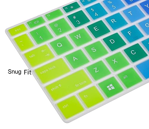 Colorful HP ProBook Keyboard Cover for 14 inch HP ProBook 440 G5 G6 G7, HP ProBook x360 440 G1 14", HP ProBook 430 G5 14", HP ProBook 640 G4 G5 14" Notebook Skin(Not Fit ProBook 440 445 G11), Rainbow - color: Rainbow