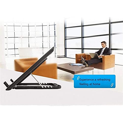 Notebook Cooling Pad, Portable Ultra-Slim Quiet Laptop Notebook Cooler Cooling Pad Stand with 2 USB Single Powered Very Silent