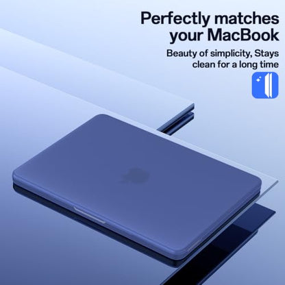 Case Compatible with MacBook Neo 13 inch Laptop 2026 (Model A3404), Scratch Resistant Protective Hard Shell Cover, Matte Indigo - color: Matte Indigo