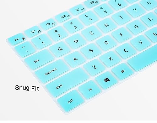 Keyboard Cover for Dell Latitude 3550 3540 5550 5540 5520 5521 5530 5531 15.6", Dell Precision 3590 3591 3580 3581 3570 3571 3560 3561 15.6" Keyboard Skin Protector, Mint - color: Mint