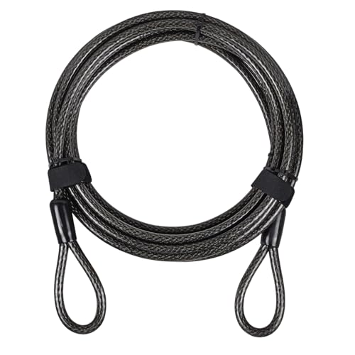 33ft x 3/8" Heavy Duty Cut-Proof Security Cable, Kayaking & Outdoor Equipment - size: 33FT