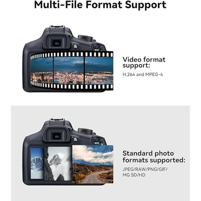 USB C SD Card Reader,USB 3.0 High Speed to SD Card Adapter for iPhone 15/16 Pro Max iPad Pro Trail Game Camera Viewer for MacBook Pro/Air iMac M1 M2 M3 Galaxy S24 Android PhoneTablet