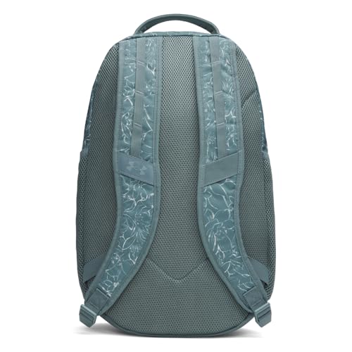 Under Armour Unisex Hustle 6.0 Backpack, Jasper Blue/Jasper Blue/Serpentine - color: (587) Jasper Blue / Jasper Blue / Serpentine, size: One Size