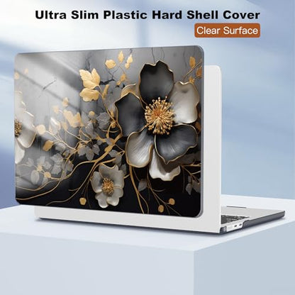 CISSOOK Compatible with MacBook Air 13 inch Case M2 M3 M4 M5 | A3449 A3240 A3113 A2681, 5in1 Set Hard Shell Case Keyboard Cover for MacBook Air 13 inch 2022 - 2026, Abstract Oil Painting - color: Air13.6inch-Abstract oil painting