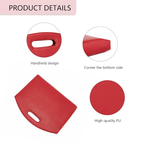 Official Document Computer Bag Stylishly Sleek with Multiple Compartments and Easy to Carry Design - color: Pomegranate Red/Pu