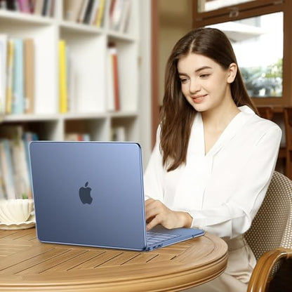 MOSISO Compatible with MacBook Neo Case 13 inch 2026 A3404 A18 Pro Chip | Scratch-Resistant Ultra-thin Protective Hard Shell Case Cover, Indigo - color: Indigo