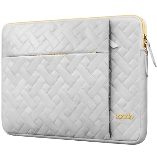 Lacdo 13 Inch Laptop Sleeve Case for 13 inch MacBook Air M5 A3449 (2026), M4 A3240 2025, M3 A3113, M2 A2681, M1 A2337 A2179 A1932 | 13 inch MacBook Neo A18 Pro A3404 (2026) Computer Bag, Space Gray - color: Space Gray, size: New MacBook Air/Neo/Pro 13 Inc