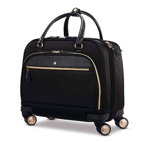 Samsonite Women's Briefcase Mobile Solution Spinner Mobile Office, Black - size: Spinner Mobile Office