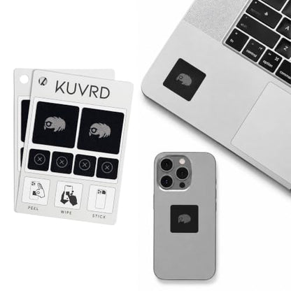 KUVRD Waterbear - Universal Screen Cleaners - Teeny Tiny Cleaning Tools for Your Lenses & Screens - 2-Pack - (2 Patch Sets) - size: 2-Pack (2 Patch Sets)