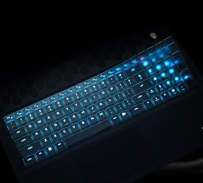 Keyboard Cover for 18" Dell Alienware M18 R2 M18 R1 Series Gaming Laptop, Alienware M18 R2 Keyboard Skin Protector - TPU - size: 18" (M18 R1/R2)