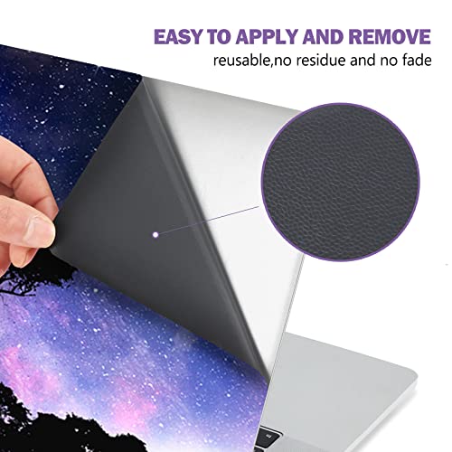 AIMSA Laptop Skin Sticker Decal, 12 13 13.3 14 15 15.4 15.6 inch Laptop Art Decal Protector Notebook Netbook PC 15.6" Universal Vinyl Cover, Tree Galaxy - color: Tree Galaxy