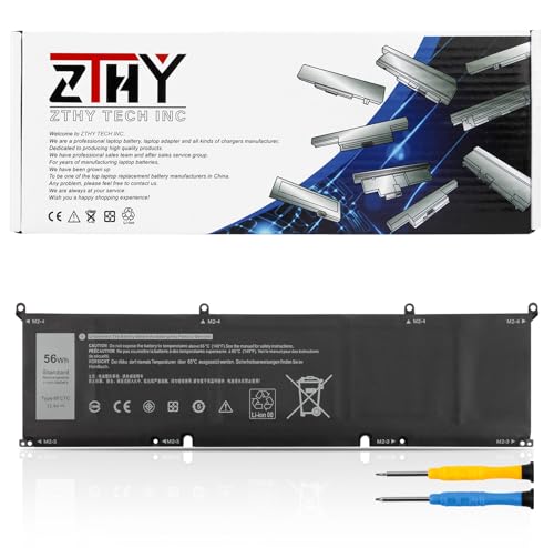 8FCTC Battery 56Wh 3-Cell Replacement for Dell G15 5510 5511 5520 G7 7500 | Inspiron 5620 7510 7610 Vostro 7510 7620 XPS 15 9500 9510 Precision 5550 5560 5570 Alienware M15 R3 R4 R5 R6 R7 M17 R3 11.4V - size: 12.01*3.35*0.31 inch 8FCTC