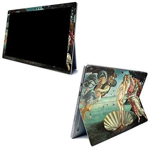 MightySkins Skin for Microsoft Surface Pro 7 - Birth of Venus | Protective, Durable, and Unique Vinyl Decal Wrap Cover | Easy to Apply, Remove, and Change Styles | Made in The USA - color: Birth of Venus