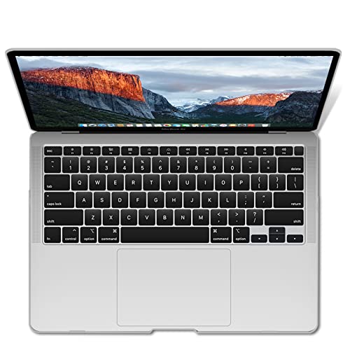 IBENZER Compatible with 2022 2021 2020 MacBook Air 13 inch case M1 A2337 A2179 A1932, Plastic Hard Shell Case for Mac Air 13 Retina Display with Touch ID, Frost Clear, MMA-T13CL - color: Frost Clear