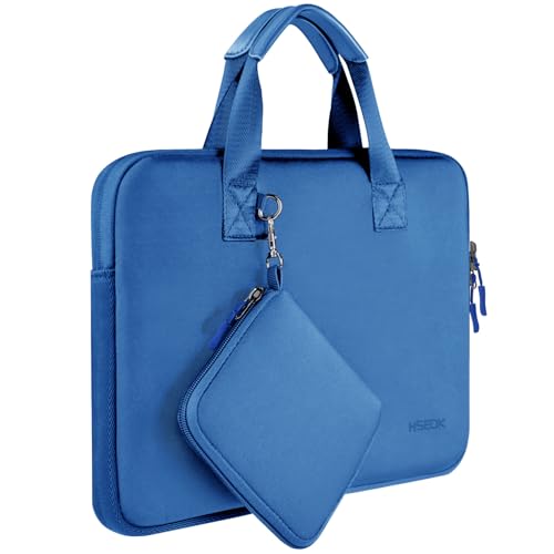 Hseok Laptop Sleeve 13.3-14 inch Case with Small Pouch, Neoprene Computer Bag Compatible with MacBook Neo/Pro 14 M5/M4/M3/M2/M1, Mac Air/Pro 13.3, XPS 14 and Most 13-14 inch Notebooks,J01B01 - color: J01b01, size: 13"-14"