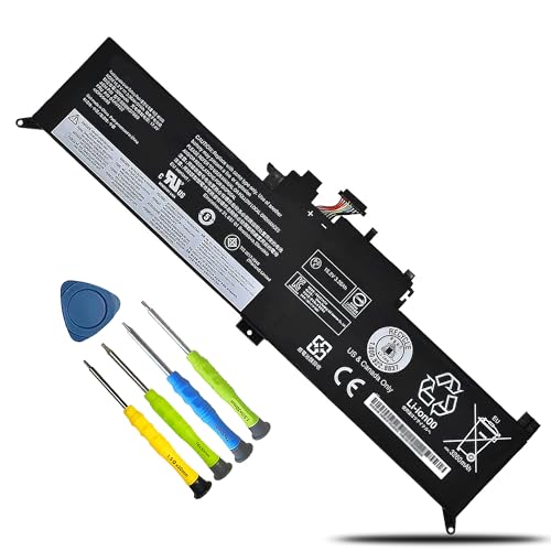 01AV432 01AV434 Laptop Battery Replacement for Lenovo ThinkPad Yoga 260 370 X380 Series SB10K97589 SB10K97590 SB10K97591 SB10F46464 SB10F46465 01AV433 00HW026 00HW027 - size: 9.44*2.95*0.39inch 01AV432