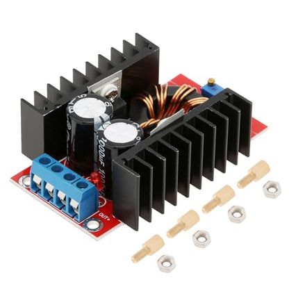 2Pcs 150W DC-DC 10-32V to 12-35V Boost Converter Module Voltage Adjustable for Laptop Voltage Charger/Car Power | Fit for Laptop Voltage Charger/Car Power