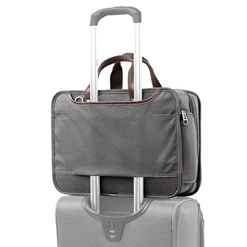 Travelpro Platinum Elite Expandable Business Laptop Briefcase, Fits up to 15.6 Laptop, Work School Travel, Men and Women