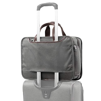 Travelpro Platinum Elite Expandable Business Laptop Briefcase, Fits up to 15.6 Laptop, Work School Travel, Men and Women