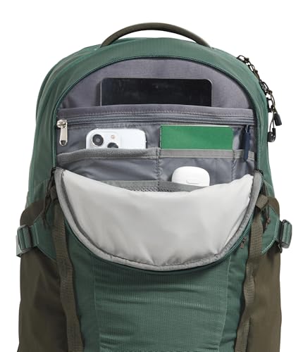 The North Face Recon Everyday Laptop Backpack, Duck Grn/New Taupe Grn, OSFA | Daypack, Water Repellent, Laptop Sleeve, 2 Water Bottle Pockets - color: Duck Green/New Taupe Green, size: One Size