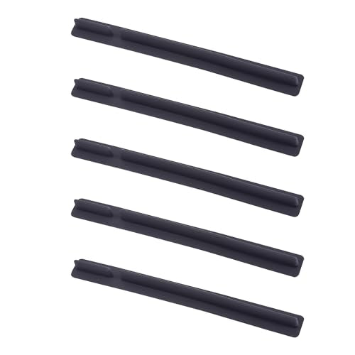 5 PCS PCI Port Anti-dust Plugs, Silicone Covers Caps Stoppers, Port Protector for End Computer Digital Socket Printer,3.23 x 0.31 x 0.24 (LxWxH) - size: PCI/Black/5 PCS