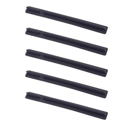 5 PCS PCI Port Anti-dust Plugs, Silicone Covers Caps Stoppers, Port Protector for End Computer Digital Socket Printer,3.23 x 0.31 x 0.24 (LxWxH) - size: PCI/Black/5 PCS