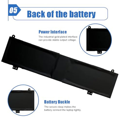 C41N2013 90Wh Laptop Battery for ASUS ROG Zephyrus G15 G513 G513QR G513QY G533 G533QS GA503 GA503QM Series ROG Strix G513 G713 Scar G533 15.4V - size: 11.46*3.18*0.37 inch C41N2013