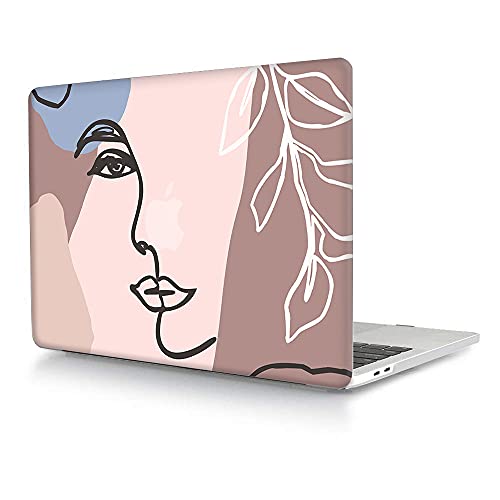Laptop Case Compatible with MacBook Pro 13 inch with CD-ROM Model: A1278(Old Version 2012/2011/2010/2009/2008), Protective Plastic Hard Shell Case Cover & Keyboard Skin - Girl Pattern 2 - color: Girl Pattern 2, size: A1278(Pro 13 w/CD-ROM 2008-2012)