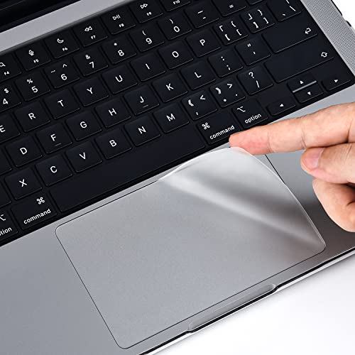 CaseBuy MacBook Air 13.6 Trackpad Protector Cover for 2026 2025 2024 2023 2022 MacBook Air 13.6" M5 M4 M3 M2 Chip A3449 A2681 A3113 A3240 with Touch ID Clear Anti-Scratch Touch Pad Protector -2PCS - size: MacBook Air 13" M2 M3 M4 M5(2022-2026)